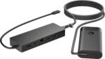 HP Universal USB-C Hub and Charger Combo - USB-C Hub és töltő egyben (9H0H9AA) (9H0H9AA)