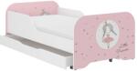 Wooden Toys Miki Gyerekágy - 160x80 cm, Ajándék Matraccal, Hercegnő