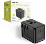 Mobile Origin Incarcator de retea GaN 3x USB-C + 1x USB-A PD QC Compatibil cu prize UE/UK/AU/SUA 67W Negru (MO-TRA67-PW5) - pcone