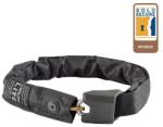 Hiplok Lite integrált láncos lakat, 75 cm x 6 mm, fekete