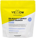 Yellow Professional Bleach On-Scalp 7 Levels Violet Bleach Powder 500 g