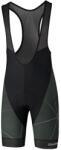 Shimano Breakaway férfi kerékpáros rövidnadrág, grafitszürke, kantáros, L-es méret