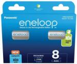 Panasonic ENELOOP elem AAA, újratölthető, 8db/csomag BK-4MCDE/8BE (BK-4MCDE/8BE)