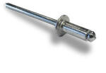 VISIMPEX Félgömbfejű popszegecs alu-acél, horganyzott 4, 0 x 10 mm (004-001-002-094)