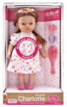Dolls World Éneklő Charlotte baba virágos ruhában (55504)