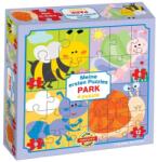 Dohány Park állatai 4 az 1-ben puzzle (D500-050)