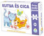 Dohány Óriás padló puzzle - Kutya és Cica (D811-050)