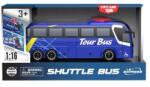Global Express Játék busz fény- és hanghatásokkal, 1: 16 - kék (WY1107A) - jatekbolt