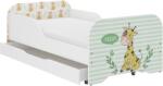 Wooden Toys Miki Gyerekágy - 160x80 cm, Ajándék Matraccal, Zsiráf