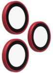 Compatible Lentilă de protecție premium ZAGG pentru Apple iPhone 17 Pro/Pro Max 16 Pro/Pro Max/15 Pro/Pro Max - Roșu 200119644