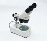 BTC STM6c sztereómikroszkóp változtatható 15x/30x/60x nagyítással, alsó-felső LED megvilágítással