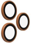 Compatible ZAGG Lentilă de protecție premium pentru Apple iPhone 17 Pro/Pro Max/16 Pro/Pro Max/15 Pro/Pro Max - Portocaliu 200119647