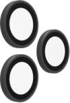 Compatible Lentilă de protecție premium ZAGG pentru Apple 17 Pro/Pro Max/16 Pro/Pro Max/15 Pro/Pro Max - Argintiu 200119620