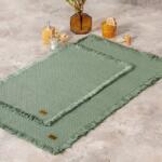Cottonbox® Set 2 covorase baie premium, bumbac 100%, Cotton Box, Bath Rug Verde Covor baie