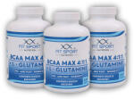 FitSport Nutrition 3x BCAA MAX 4: 1: 1 + L-glutamin 240 kapszula