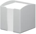Durable Papír jegyzettartó, műanyag, 100x100 mm, töltött, DURABLE "ECO", szürke
