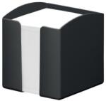 Durable Papír jegyzettartó, műanyag, 100x100 mm, töltött, DURABLE "ECO", fekete