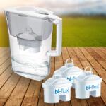 LAICA Prime Line Ivory vízszűrő kancsó fehér tetővel 3 db bi-flux univerzális szűrőbetéttel (J9084C1)