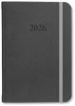 PÁTRIA Határidőnapló 2026 napi A/5 Period Velour gumis Antracit