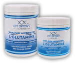 FitSport Nutrition L-glutamină micronizată 100% pură 550g + 330g