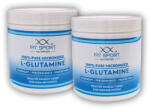 FitSport Nutrition 2x L-glutamină micronizată 100% pură 330g