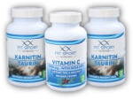 FitSport Nutrition 2x Carnitină Taurină 120cp + Vit C 120cps