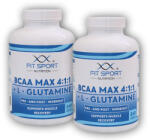 FitSport Nutrition 2x BCAA MAX 4: 1: 1 + L-Glutamină 240 capsule