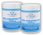 FitSport Nutrition 2x 100% Cremină Tabs 4500mg 240 comprimate vegetale