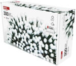 EMOS LED karácsonyi fényfüzér, cseresznye-golyók, 30 m, kültéri és beltéri, hideg fehér, programok időzítő D5AC24 (D5AC24)