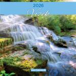 LIZZY Falinaptár 2026 Lizzy lemez 30x30cm Vízek (21676)