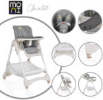 Moni Chocolate etetőszék - Szürke - manopalota