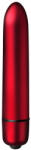 GoodLove Rocks Off RO-90 Scarlet Velvet - mini vibrator tip „băț, design ruj (10 moduri), roșu Vibrator