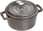 Staub La Cocotte | Cocotte öntöttvas főzőedény 22 cm | grafitszürke | kerek | öntöttvas (40509-307-0)
