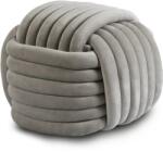 Klubfotel Bársonypuff Magma, szürke