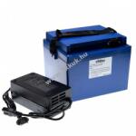 VHBW Helyettesítő elektromos kerekesszék, e-bike akku Li-Ion, 72V, 20Ah + töltő