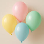  Lufi csomag Vegyes Pasztel Színekben, 30cm, 50db-os