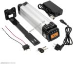 Maratron Silver Fish XH259 e-bike akku 25, 9V 12Ah töltővel tartóval Sattelrohr Li-Ion