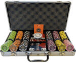 Pokershop Pókerszett, 300db-os Royal Cardroom Tourney 14g, nagy számozással, 2 db 100% plasztik kártyával