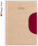 Dayliner Határidőnapló Memphis B5 heti, fehér lapokkal bézs-padlizsán Dayliner 2026 (57827) - irodaszerpiac