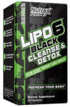 Nutrex Lipo-6 Black Cleanse & Detox Természetes Hatóanyagú Zsírégető 60 Kapszula