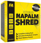 Fitness Authority NAPALM Shred - Termogenikus Zsírégető 30 tasak