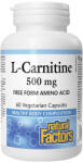 Natural Factors L-Carnitine 500 mg 60 Kapszula - fittcenter