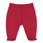 Kynga piros koraszülött talpas babanadrág - Nem szabott 44, 50, 56 cm - MEGSZŰNŐ TERMÉK, UTOLSÓ DARABOK!