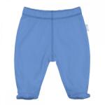 Kynga középkék koraszülött talpas babanadrág - Nem szabott 44, 50, 56 cm - MEGSZŰNŐ TERMÉK, UTOLSÓ DARABOK!