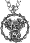 FALON guler V-Twin Skull - PSY1134