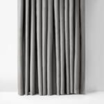 Goldea sötétítő függöny blackout szatén fényű - szürke 270x180 cm