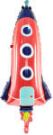  Foil balloon Rocket, 44x115cm, mix (FB61)
