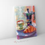 Makana Francia reggel - Számfestő készlet, kerettel (40x50 cm)