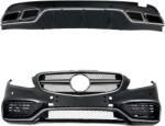  Пакет Предна броня за Mercedes C-Class W205 (2014+) - AMG look с добавка за задна броня и накрайници (PX-BK-082)