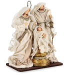 Bizzotto Figurina Nasterea Domnului textil multicolor Majestic 30x20x38h (0979822)